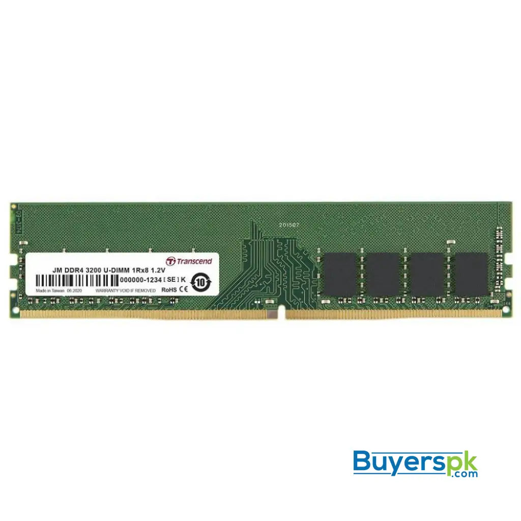 Transcend Ram Desktop 16gb 3200mhz Jm3200hle-16g - RAM Price in Pakistan Transcend Ram Desktop 16gb 3200mhz Jm3200hle-16g - RAM Price in Pakistan